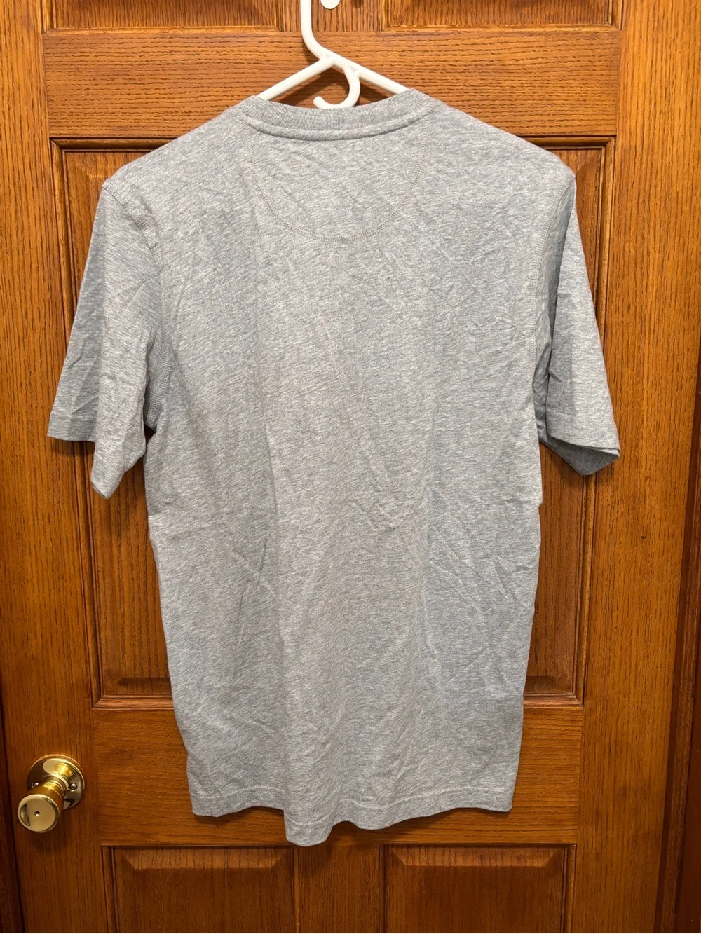 adidas Originals Trefoil Essentials T-Shirt in Grey Heather Sz S. NWT